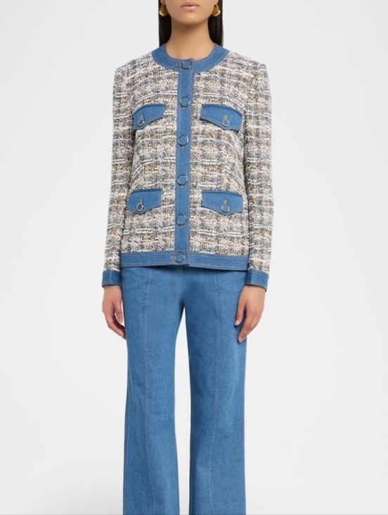 Veronica Beard Jackets & Blazers - Veronica Beard Ainslie Tailored Tweed Jacket